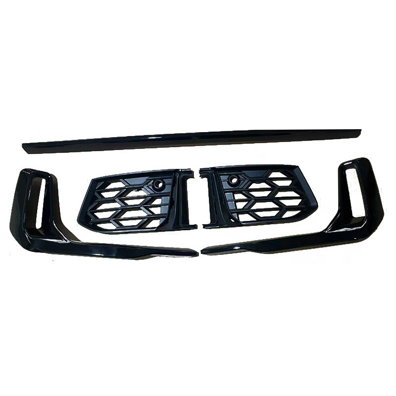 fog light upgrade black for Audi A6 C8